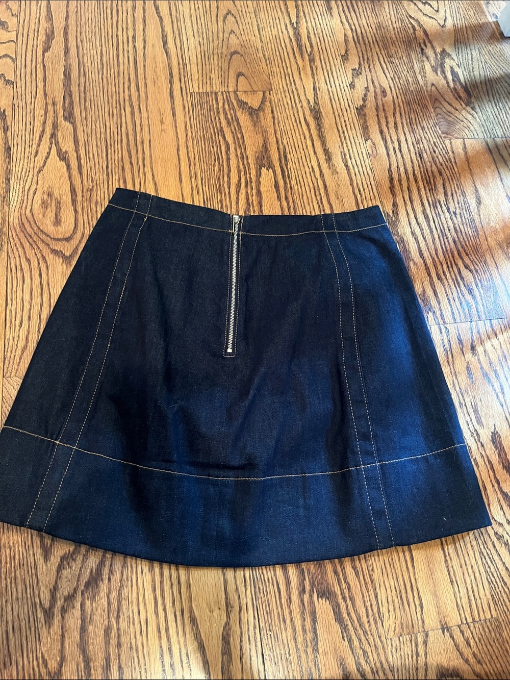 kate spade Dark Blue Denim Mini Skirt - Picture 6 of 7